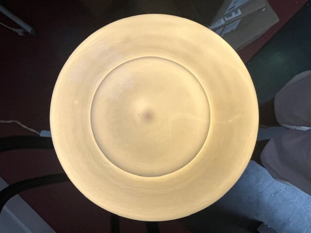 Vägglampa Valter Mässing/Opal Vit
