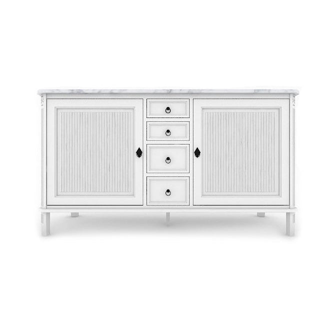 Kommod Fredman dubbel antikvit