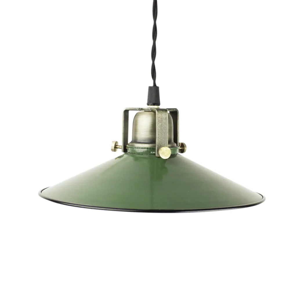 Schuhmacherlampe Grün