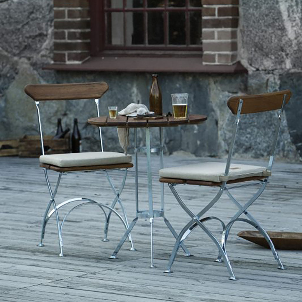 Grythyttan bryggeribord runt teak