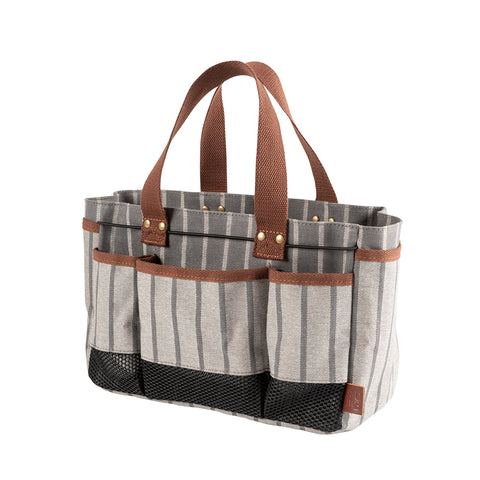 Tasche für Gartengeräte grau gestreift