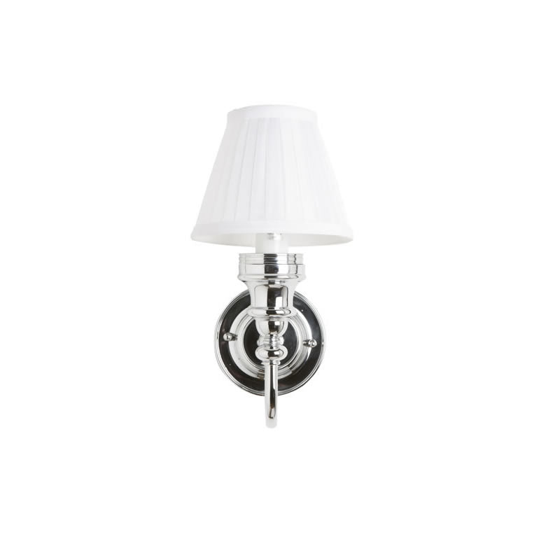 Badrumslampa Burlington York ornamental vit