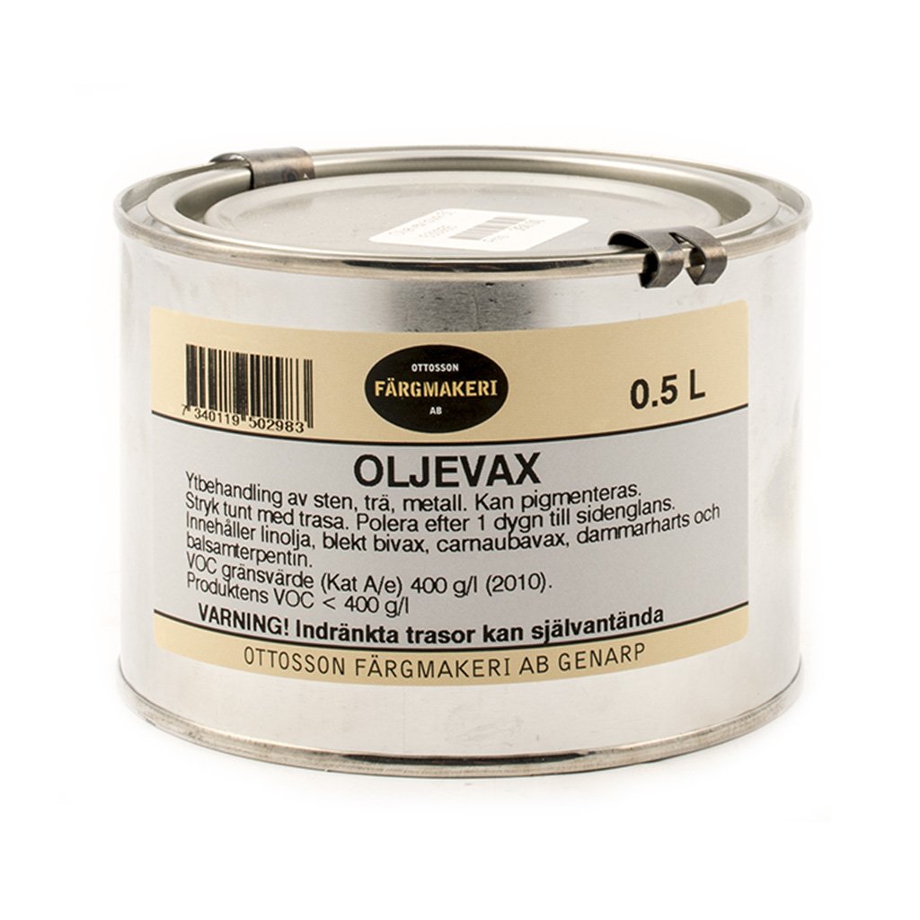 Oljevax burk 500ml